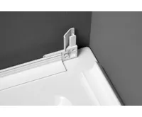POLYSAN Krycí lišta pro vany a vaničky, 2x 1950mm, 2x roh, 2x zakončení, bílá (3)