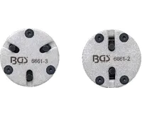 BGS Sada adaptérů pro stlačování brzdových pístů, univerzální, se 2 a 3 kolíky, 2dílná (1)