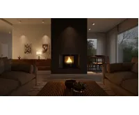 HS Flamingo Krbová vložka AQUAFLAM ® PANORAMA 17 s výměníkem a základní regulací (29)