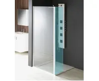 POLYSAN MODULAR SHOWER stěna k instalaci na zeď, pro připojení otočného panelu, 1000 mm