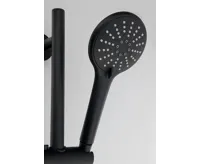 SAPHO Sprchová souprava, posuvný držák 700mm, černá mat (6)