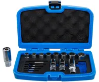 BGS Sada na povolování poškozených matic a šroubů 9-19 mm
