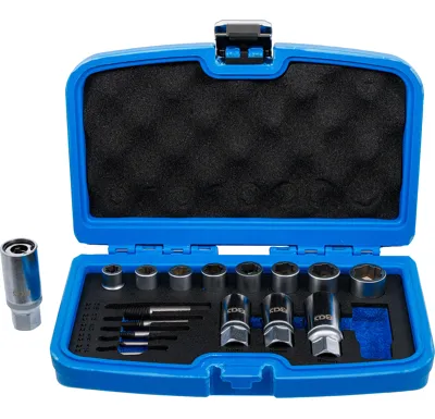 BGS Sada na povolování poškozených matic a šroubů 9-19 mm