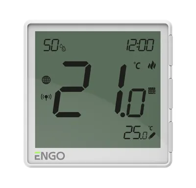 ENGO Controls Chytrý termostat EONE-230W, ENGO Smart, TUYA, bílá