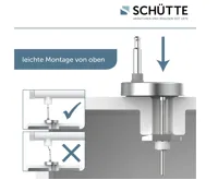 Schütte WC sedátko RAINDROP | Duroplast HG, Soft Close (14)