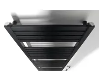 AQUALINE TONDI-E elektrické otopné těleso rovné 450x1330 mm, 500 W, černá mat (5)