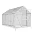 Zahradní skleník DEMETER A101-D 5,93m2 alu 201x190x312 cm PC 4 mm + základna IWH-10270003