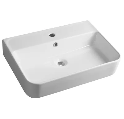 CERASTYLE GALI keramické umyvadlo 60x42cm, bílá