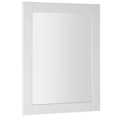 AQUALINE FAVOLO zrcadlo v rámu 70x90cm, bílá mat