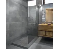 HomeLife Protiskluzová podložka 88 x 40 cm, šedá (1)