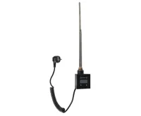 SAPHO KTX topná tyč s termostatem, 400 W, černá mat (4)