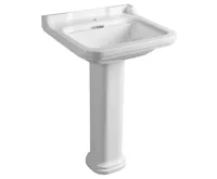 KERASAN WALDORF keramické umyvadlo 60x55cm, bílá (4)