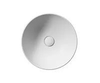 GSI NUBES keramické umyvadlo na desku průměr 40cm, bílá mat (1)