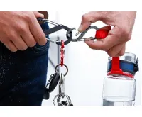 BGS Sortiment karabinek se zdvojeným otvorem | hliník | 3dílný (1)