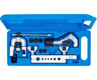 BGS Pertlovací souprava s řezákem trubek, 10dílná