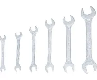 BGS Klíče ploché 6x7 - 17x19 mm,  sada 6 dílů, v tašce (2)