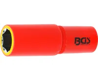 BGS VDE nástrčná hlavice šestihranná ,  12,5 mm (1/2&quot;) ,  19 mm