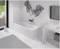 POLYSAN LILY obdélníková vana 170x70x39cm, bílá (4)