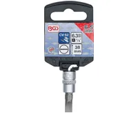 BGS Hlavice zástrčná 1/4" s plochým bitem 6,5 mm, zatíž. do 2 kg (1)