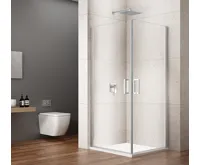 GELCO LORO sprchové dveře jednodílné pro rohový vstup 900mm, čiré sklo (4)