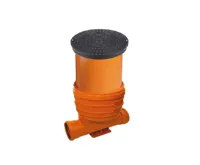 OSMA kanalizační šachta DN400x 500 mm průchozí - pro KG 250 poklop plný litina - 1,5t