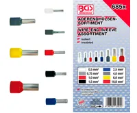 BGS Dutinky kabelové 0,5-10,0mm2, sortiment 685 dílů BGS Dutinky kabelové 0,5-10,0mm2, sortiment 685 dílů