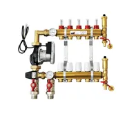 KIIPTHERM sestava rozdělovače PROFI 5P -  5 okruhů a skříně podomítkové (1)