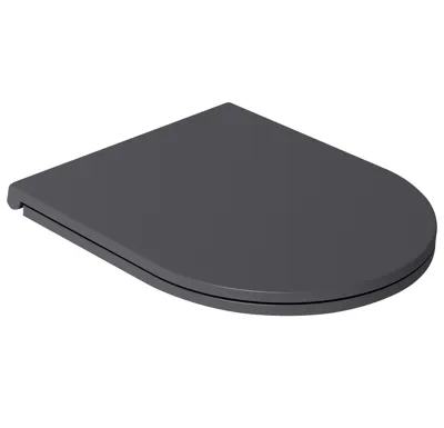 ISVEA INFINITY WC sedátko, SLIM, Soft Close, Easy Take, antracit