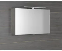 SAPHO CLOE galerka s LED osvětlením 80x50x18cm, dub stříbrný (4)