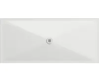 GSI Keramická sprchová vanička, obdélník 200x90x2cm, bílá mat