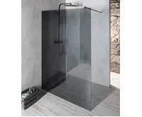 GELCO VARIO BLACK jednodílná sprchová zástěna k instalaci ke stěně, kouřové sklo, 1000 mm GELCO VARIO BLACK jednodílná sprchová zástěna k instalaci ke stěně, kouřové sklo, 1000 mm