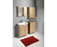 AQUALINE ZOJA/KERAMIA FRESH skříňka horní 50x76x23cm, dub platin (3)