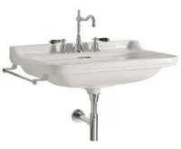 KERASAN WALDORF keramické umyvadlo 60x55cm, 3 otvory, bílá (3)