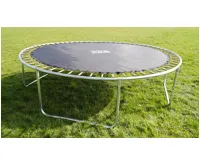 GoodJump 4UPVC zelená trampolína 305 cm s ochrannou sítí + žebřík + krycí plachta (7)