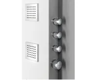 POLYSAN SPIRIT SQUARE termostatický sprchový panel 250x1550mm, bílá (6)