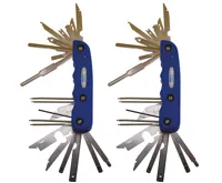 BGS Vypichováky pro demontáž autorádií, 2 díly v sadě