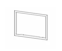 ROMOTOP krycí rámeček H4T RAM06 krycí ROMOTOP krycí rámeček H4T RAM06 krycí