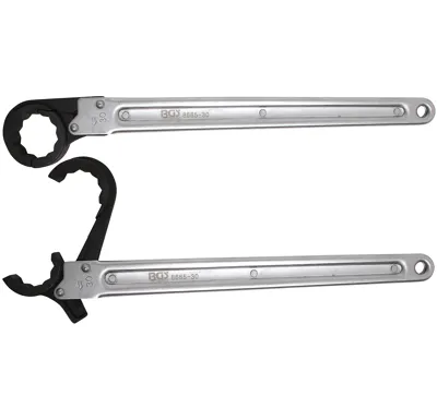 BGS Klíč ráčnovýč na potrubí , 30 mm