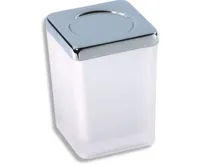 NOVASERVIS Dóza na koupelovou sůl Metalia 4 chrom - 6404,0