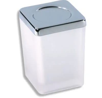 NOVASERVIS Dóza na koupelovou sůl Metalia 4 chrom - 6404,0