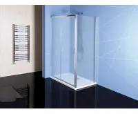 POLYSAN EASY boční stěna 900mm, sklo Brick (3)