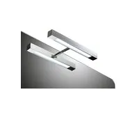 AQUALINE VERONICA LED svítidlo, 6 W, 300x30x115 mm, IP44, chrom (1)