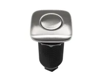 EcoMaster Samostatné pneutlačítko hranaté - matné Matný nerez EcoMaster Samostatné pneutlačítko hranaté - matné Matný nerez