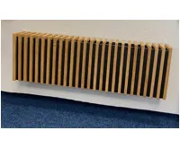 Elsymco NOEMI nástěnné otopné těleso 148 cm, dřevo s dubovými lamelami (8)