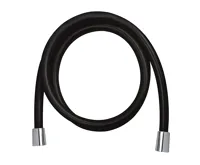 Sprchový set EVE, vanová baterie s talířovou hranatou sprchou, černá (4)