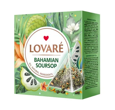 Čaj Lovaré Bahamian Soursop (15 pyramid)