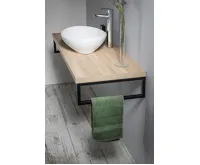 AQUALINE VEGA deska pod umyvadlo 62,5x45cm, dub platin (4)