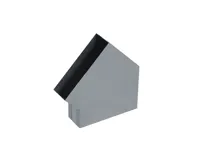 HS Flamingo Koleno hranaté 150x50 mm 45° HS Flamingo Koleno hranaté 150x50 mm 45°