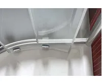 POLYSAN LUCIS LINE čtvrtkruhová sprchová zástěna 1200x900mm, L/R (5)