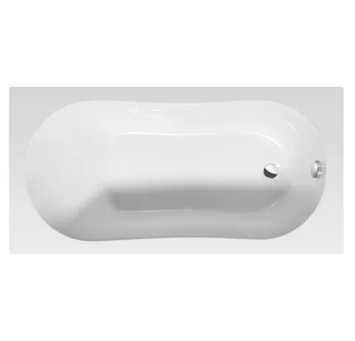 AQUALINE JIZERA vana 140x70x39cm, bílá